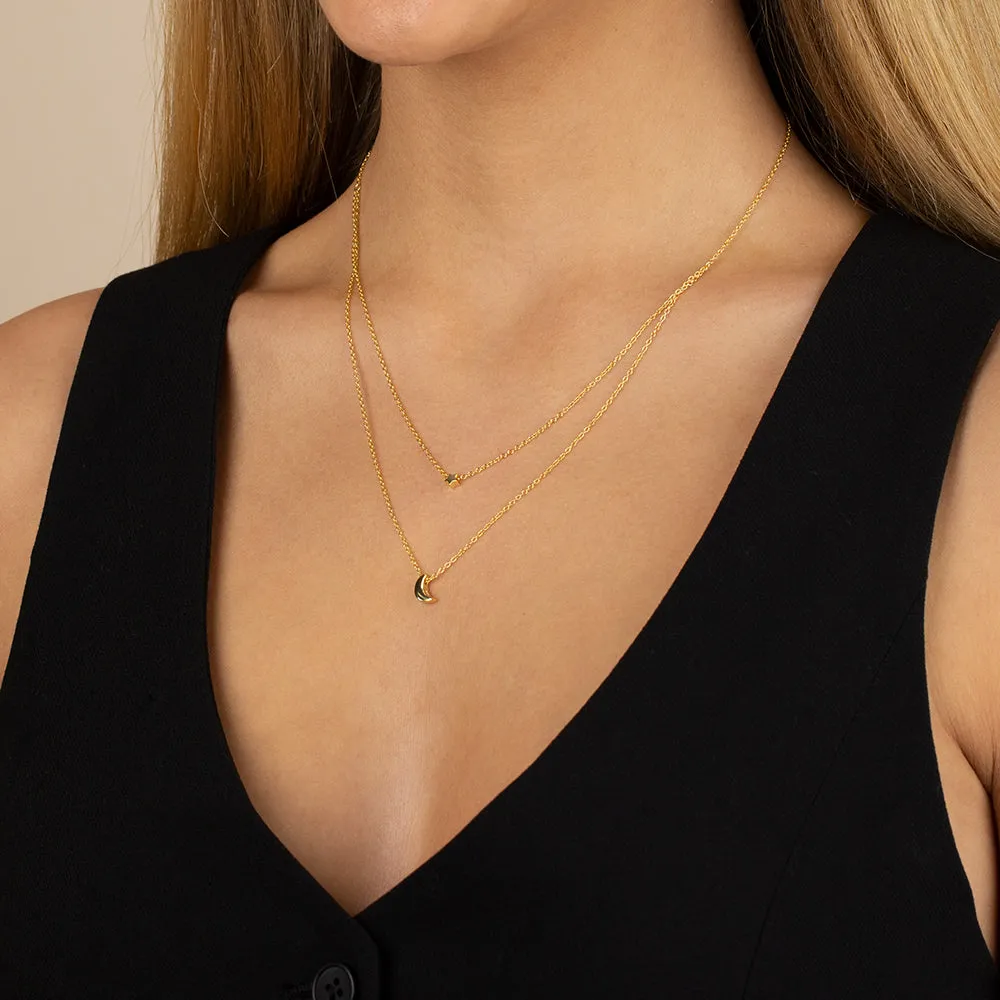 Mini Celestial 2 In 1 Necklace