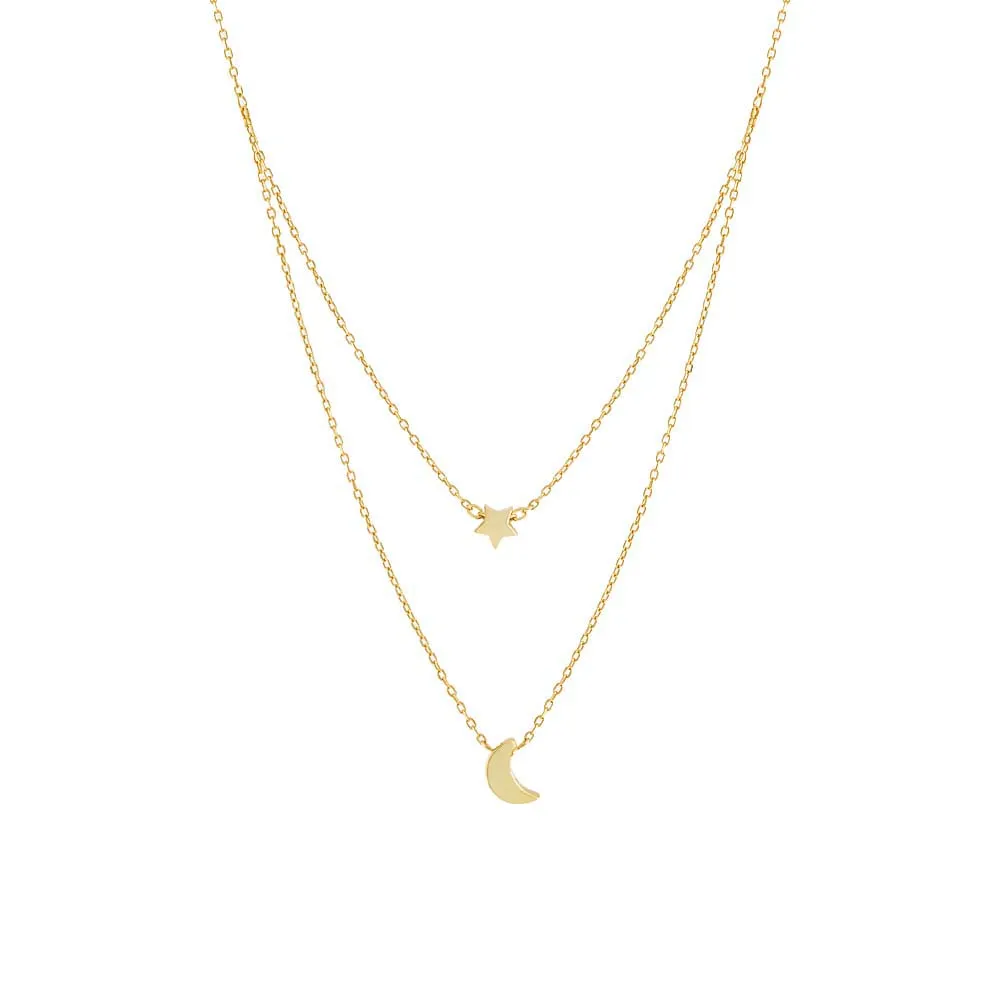 Mini Celestial 2 In 1 Necklace