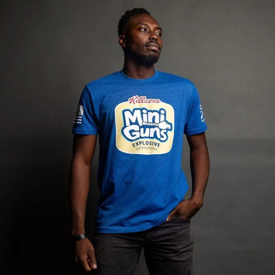 Mini Guns T-Shirt - Royal