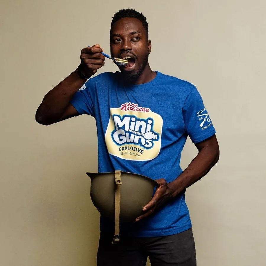 Mini Guns T-Shirt - Royal