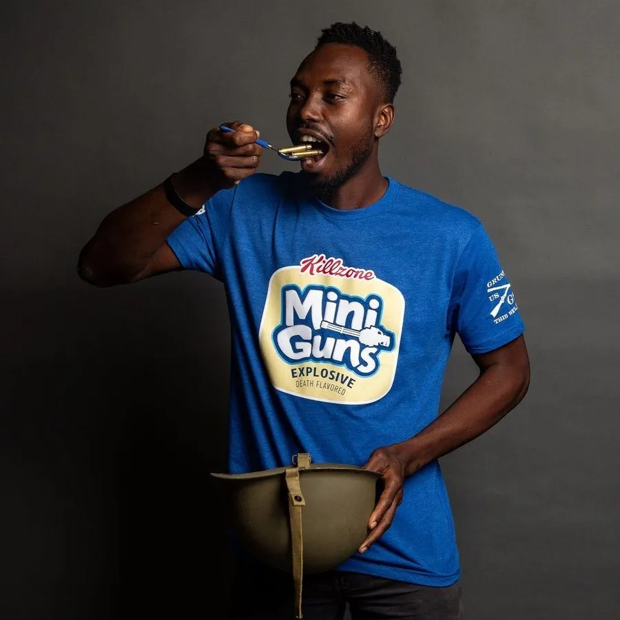 Mini Guns T-Shirt - Royal