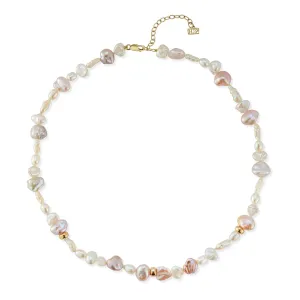 Mixed pearl necklace