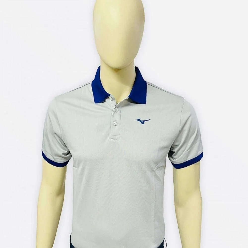 Mizuno Basic Ribbed Collar Polo T-Shirt