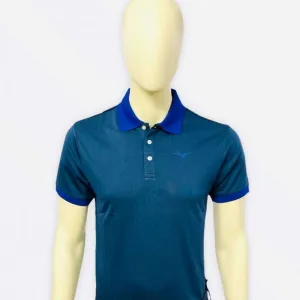 Mizuno Basic Ribbed Collar Polo T-Shirt