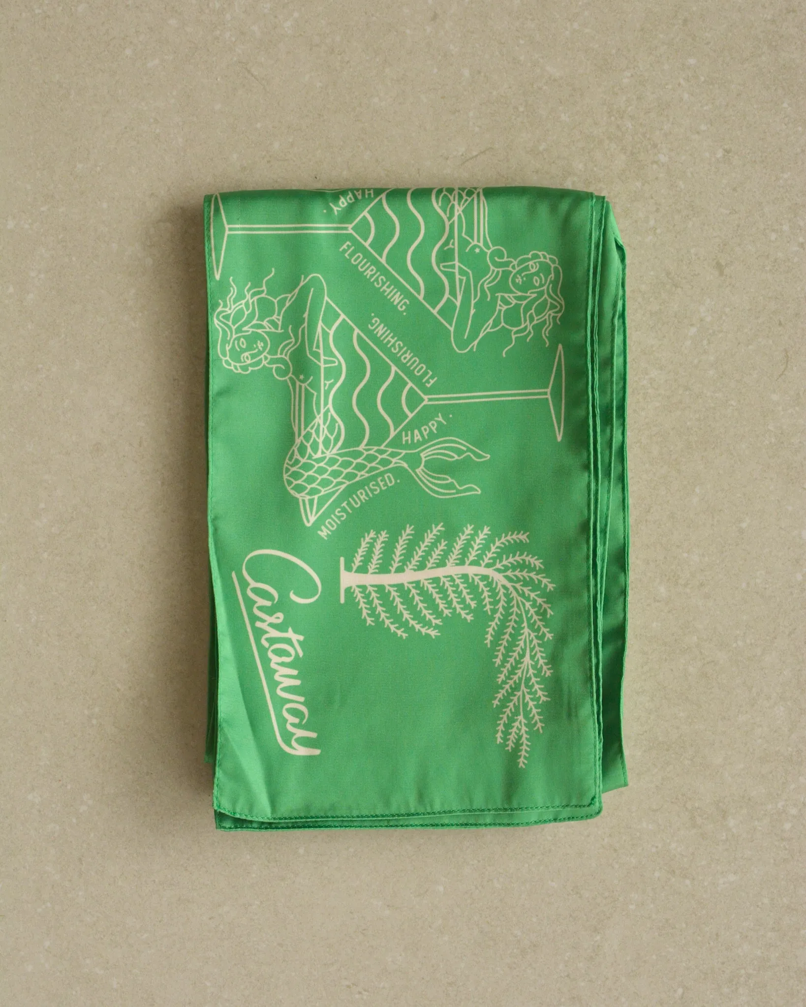 Mm Castaway Mystic Mermaid Silk Sash