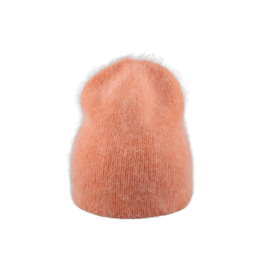Mohair Knit Beanie