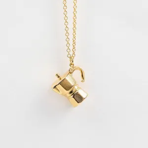 Moka Pot Necklace