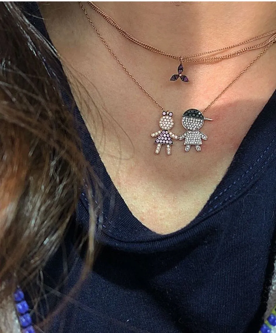 MOM TO BE NECKLACE BABY GIRL