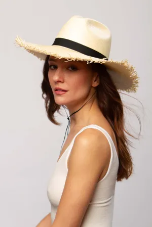 Montauk fedora hat in natural