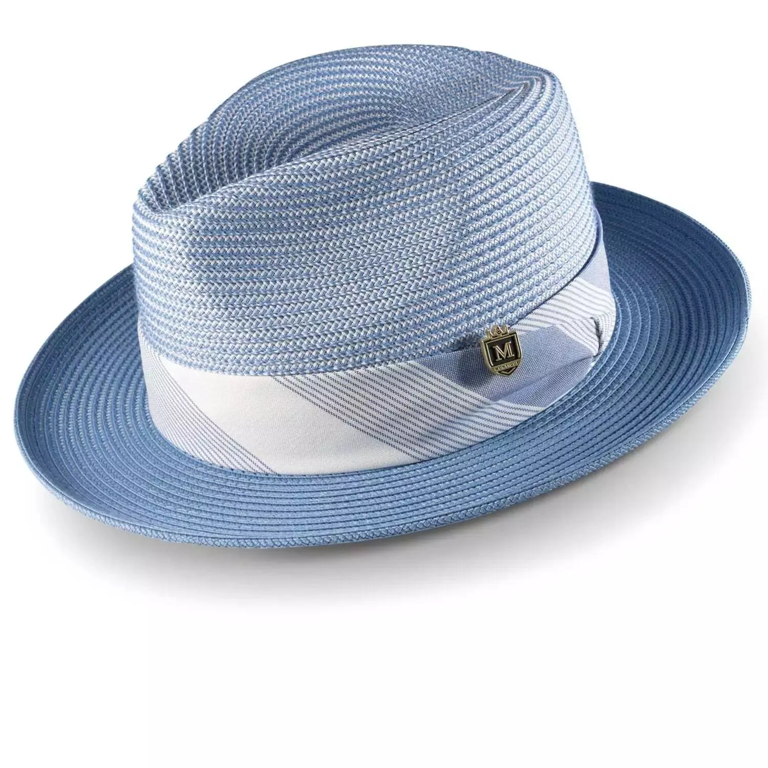 Montique Braided Fedora Hat H-2405