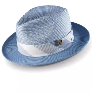Montique Braided Fedora Hat H-2405