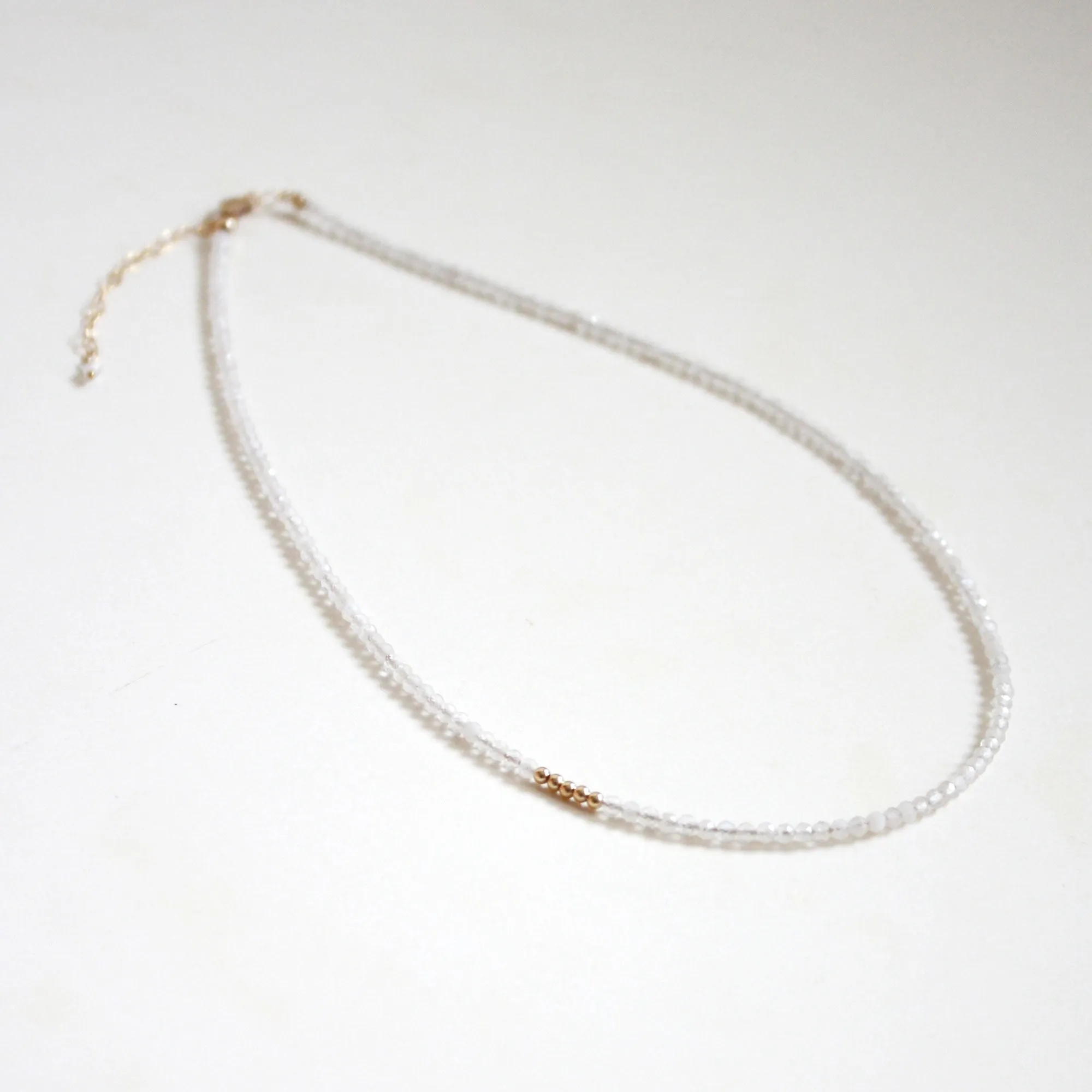 Moonstone Choker Necklace