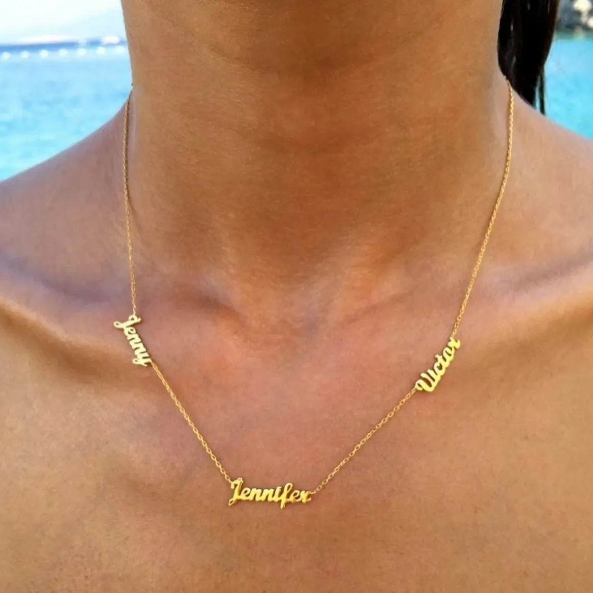 Multi-Name Necklace
