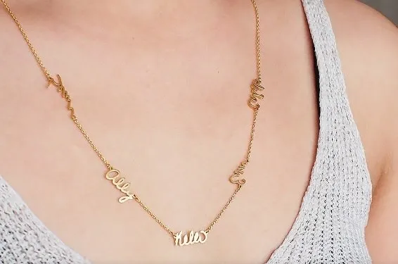 Multi-Name Necklace