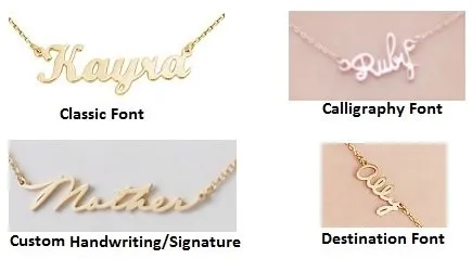 Multi-Name Necklace