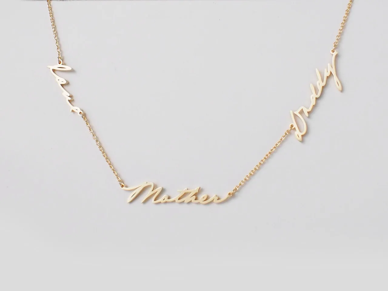 Multi-Name Necklace