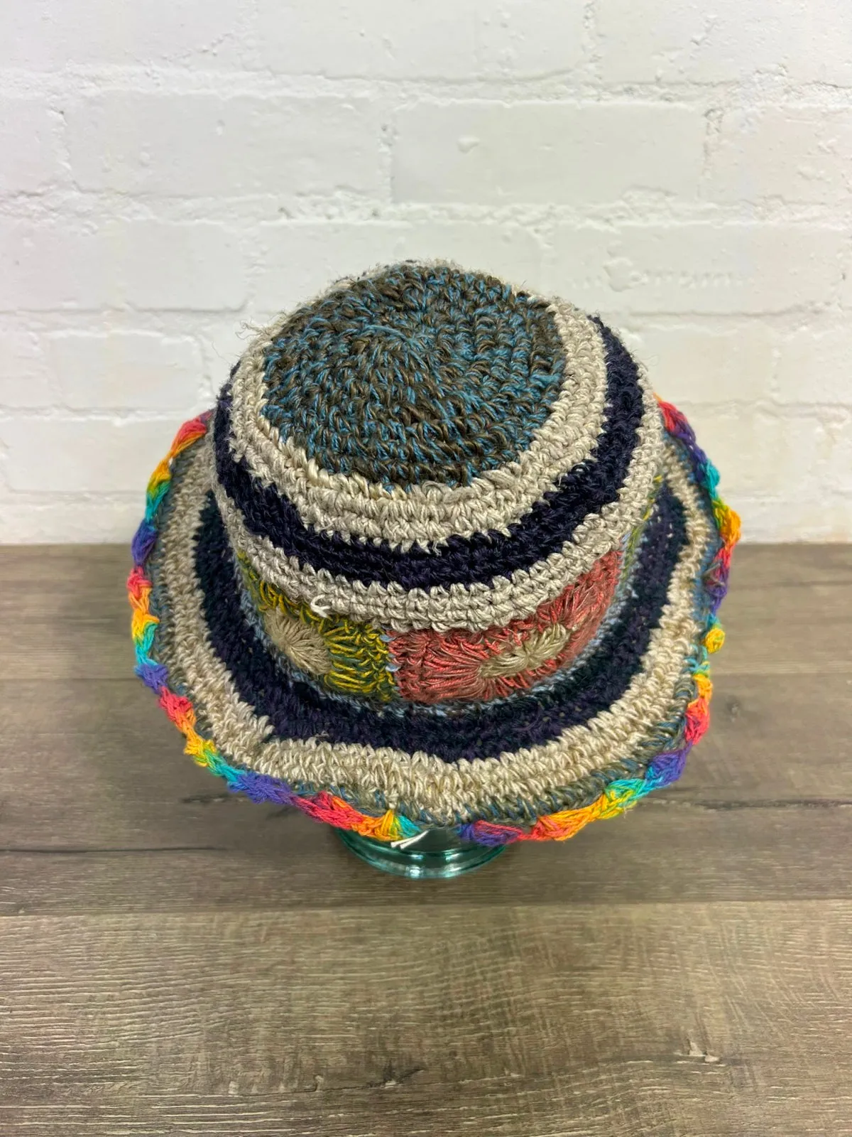 Multicolour Cotton Hat