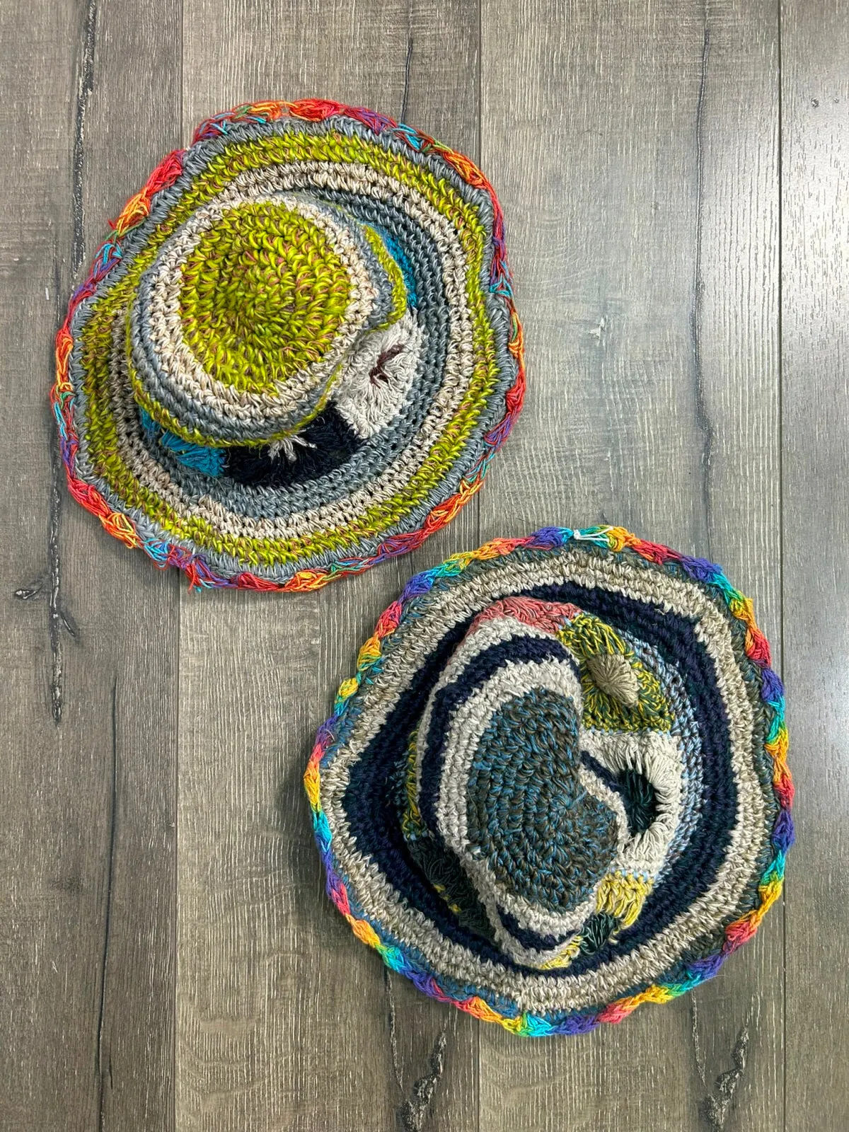 Multicolour Cotton Hat