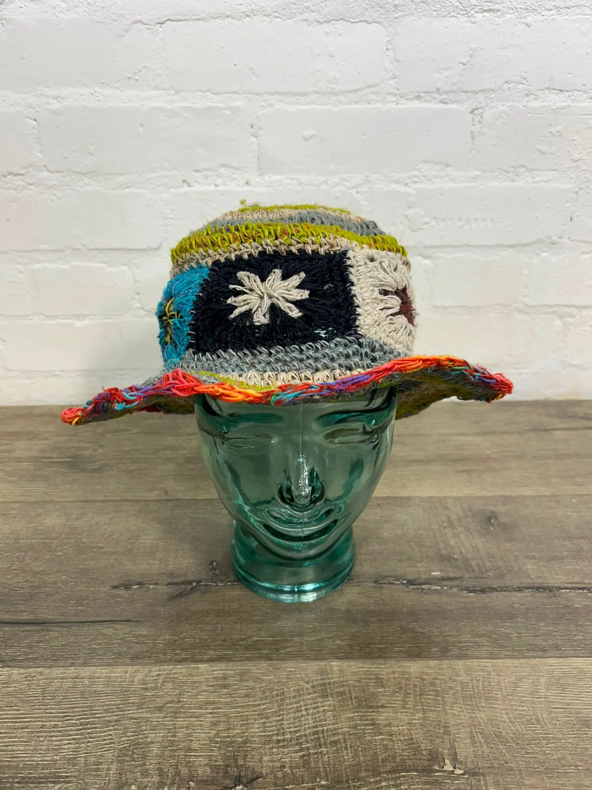 Multicolour Cotton Hat
