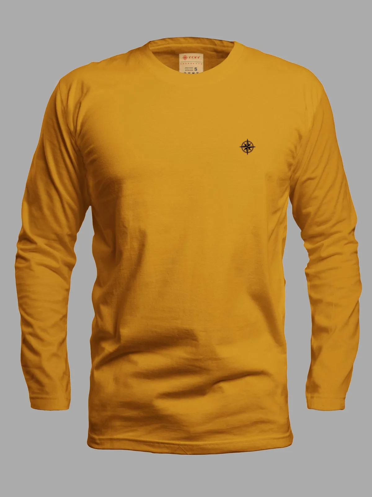 Mustard | ACTION series | Full Sleeve T shirt for Men