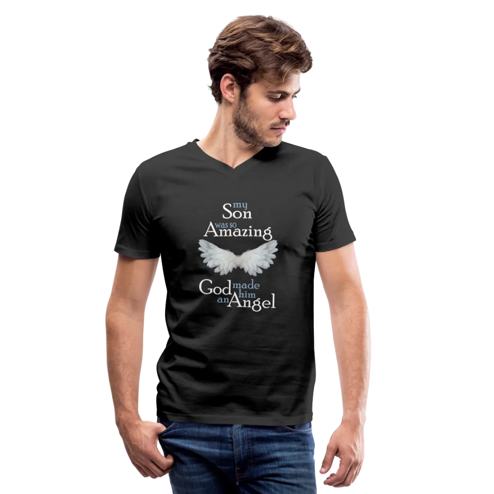 My Son Was so Amazing Men's V-Neck T-Shirt