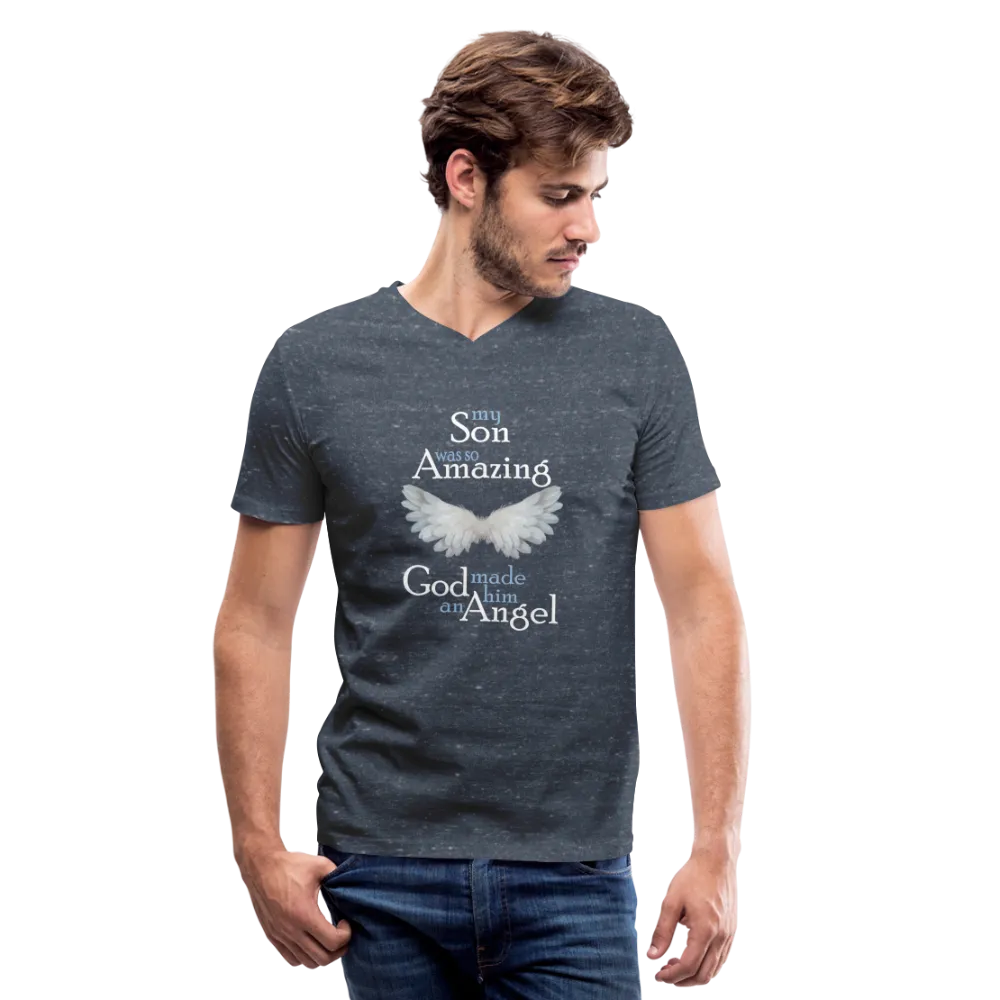 My Son Was so Amazing Men's V-Neck T-Shirt