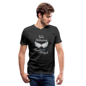 My Son Was so Amazing Men's V-Neck T-Shirt