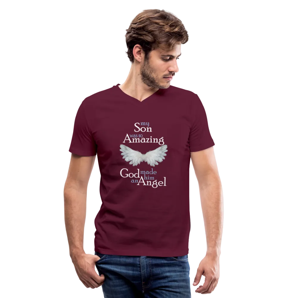 My Son Was so Amazing Men's V-Neck T-Shirt