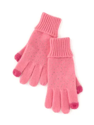 Natalia Touchscreen Gloves - Pink