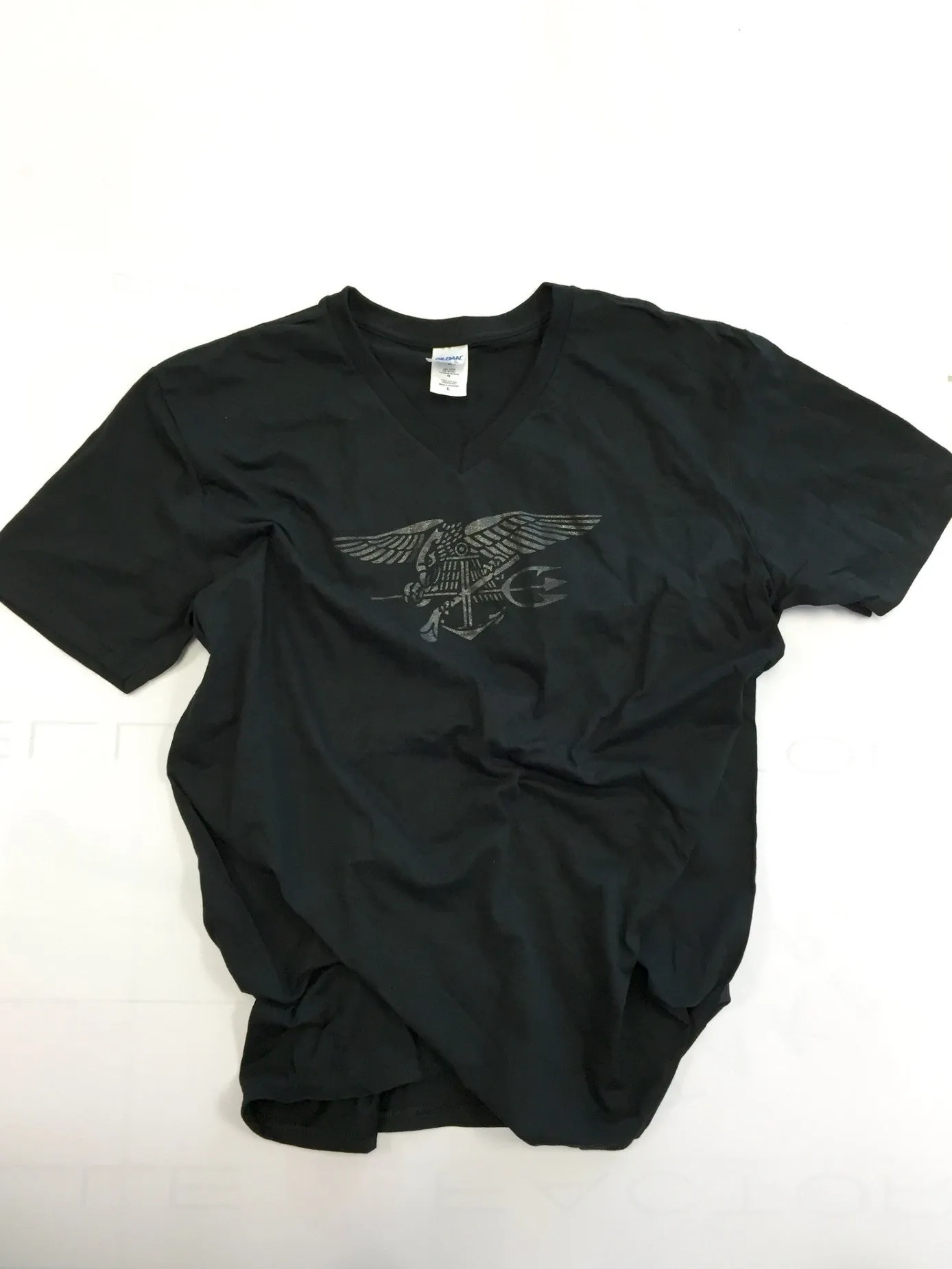 Navy Seals Black and Black  V neck