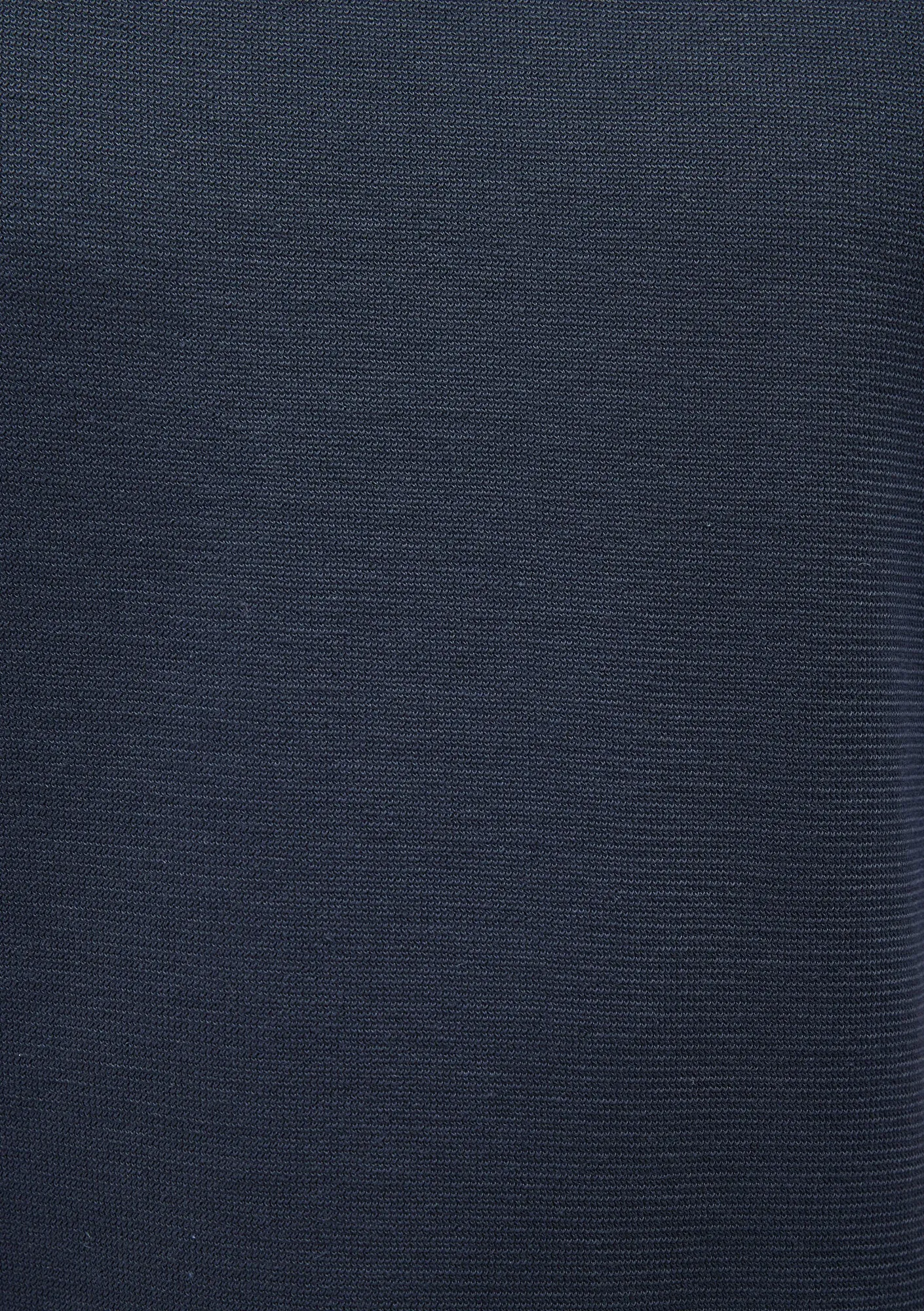Navy Textured Basic T-Shirt