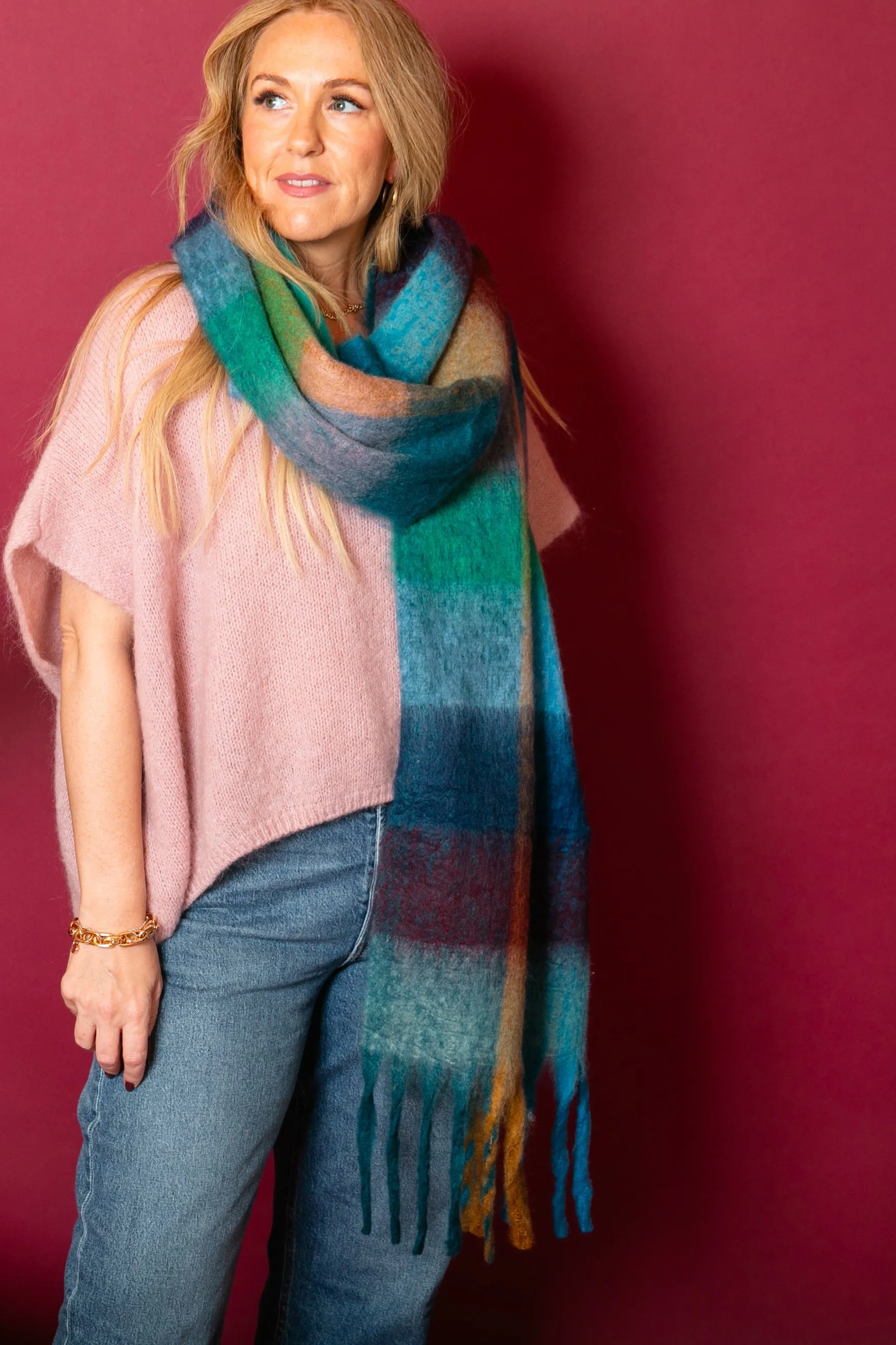 Nelly Check Scarf