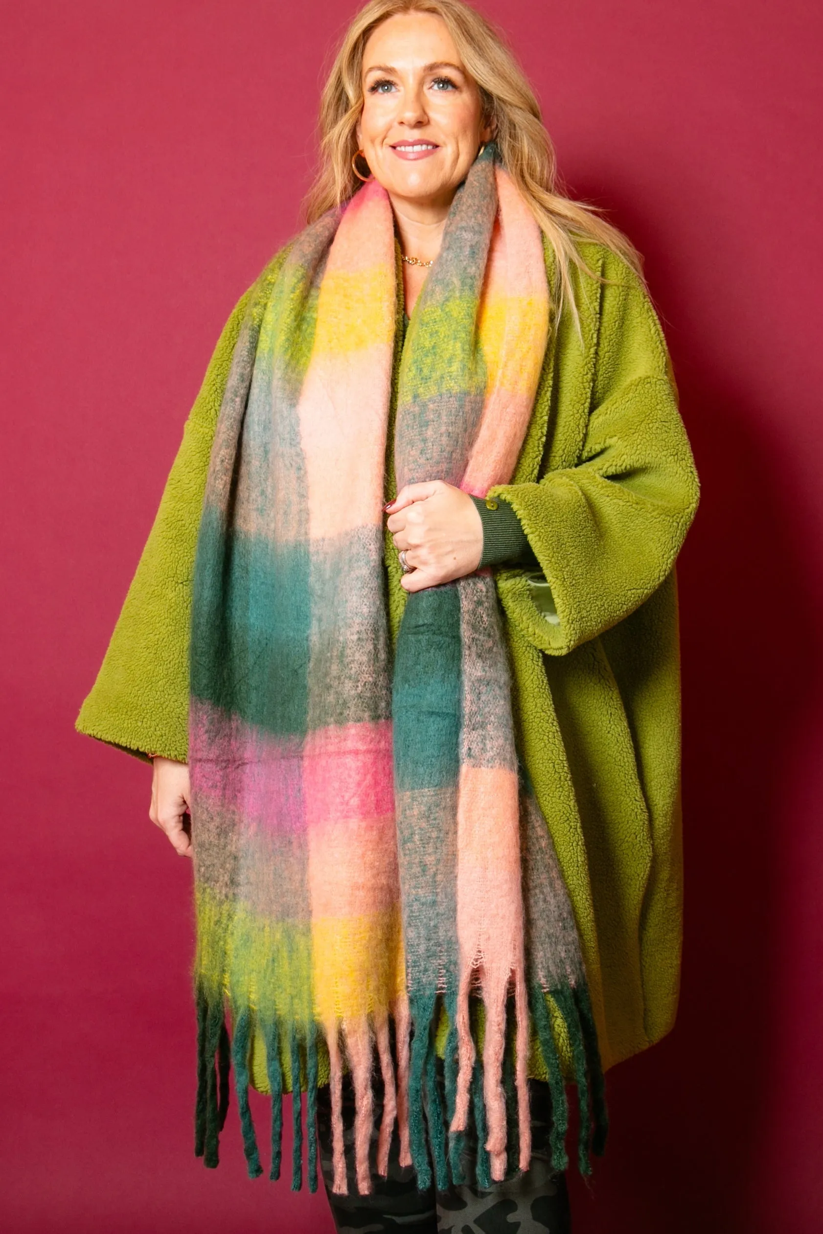 Nelly Check Scarf