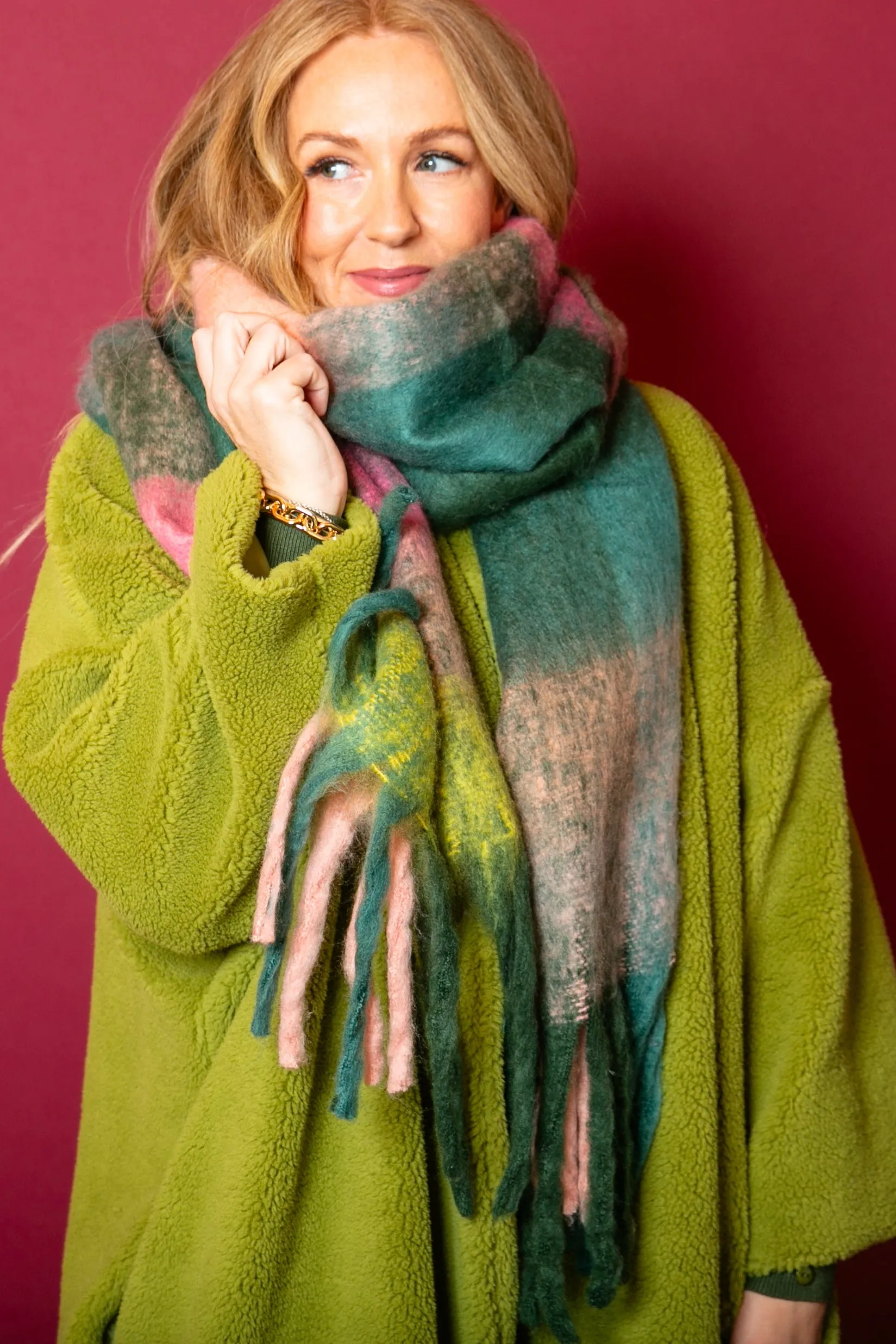 Nelly Check Scarf