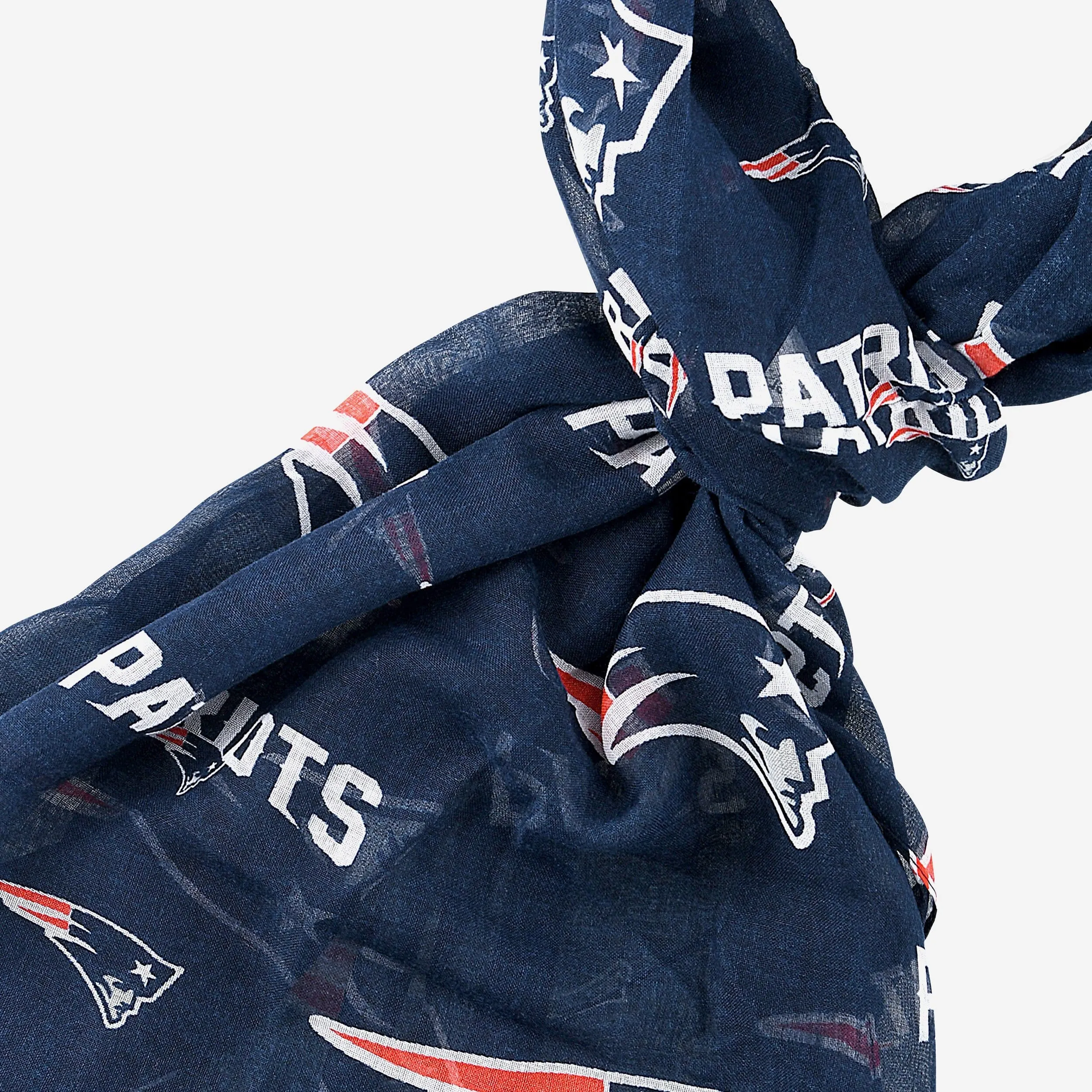 New England Patriots Team Logo Infinity Scarf