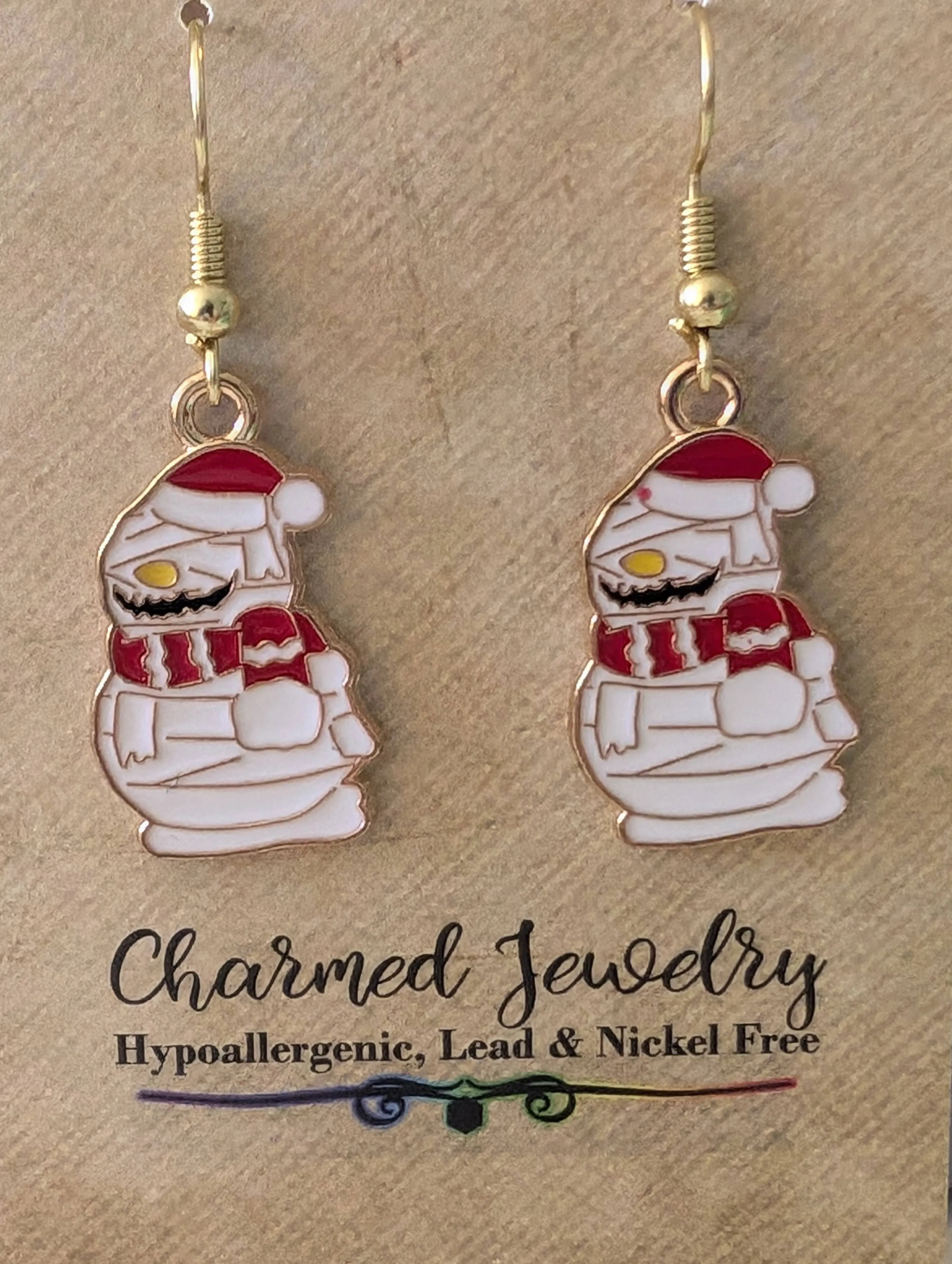 Nightmare Christmas Earrings, Necklaces & Zipper Pulls