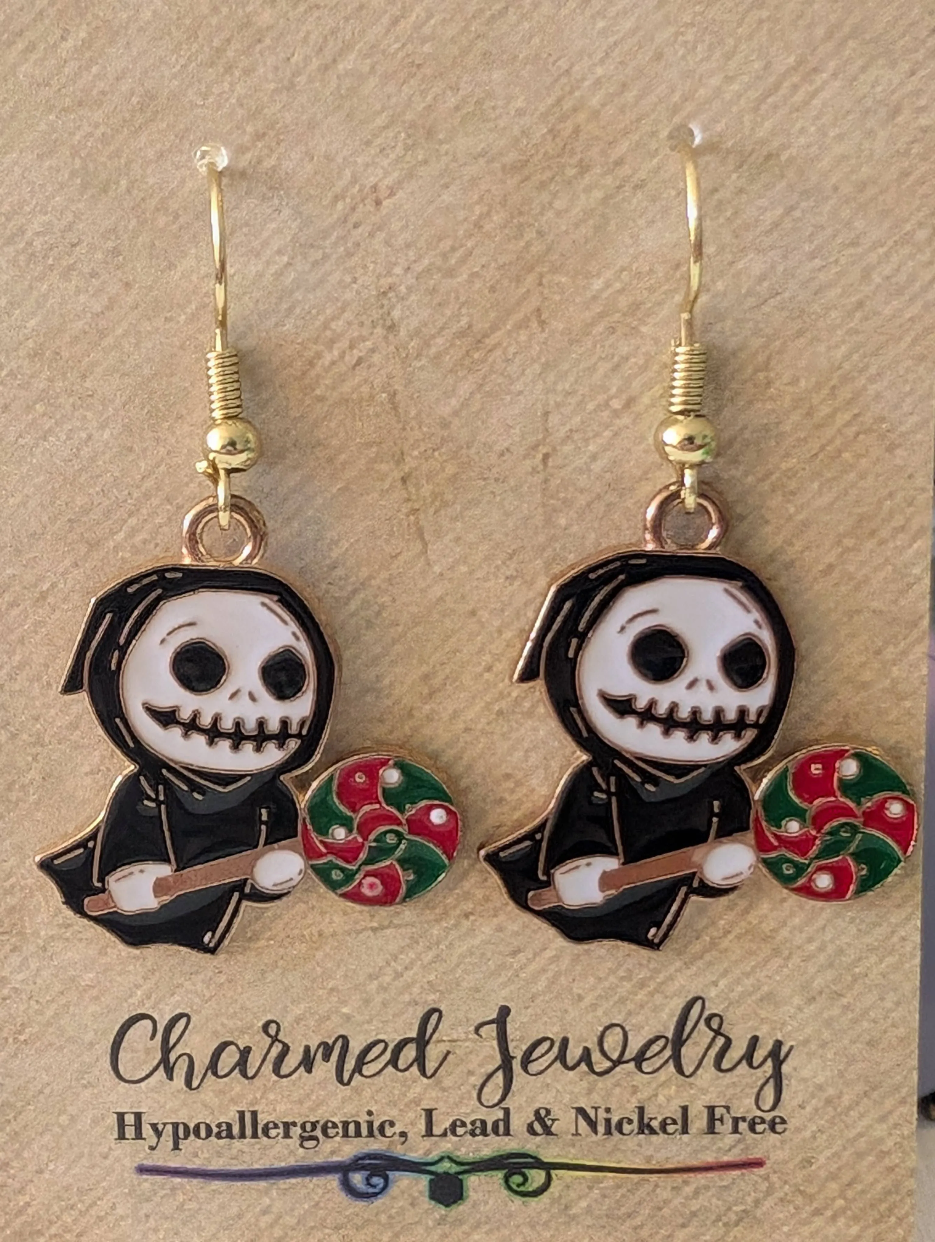 Nightmare Christmas Earrings, Necklaces & Zipper Pulls