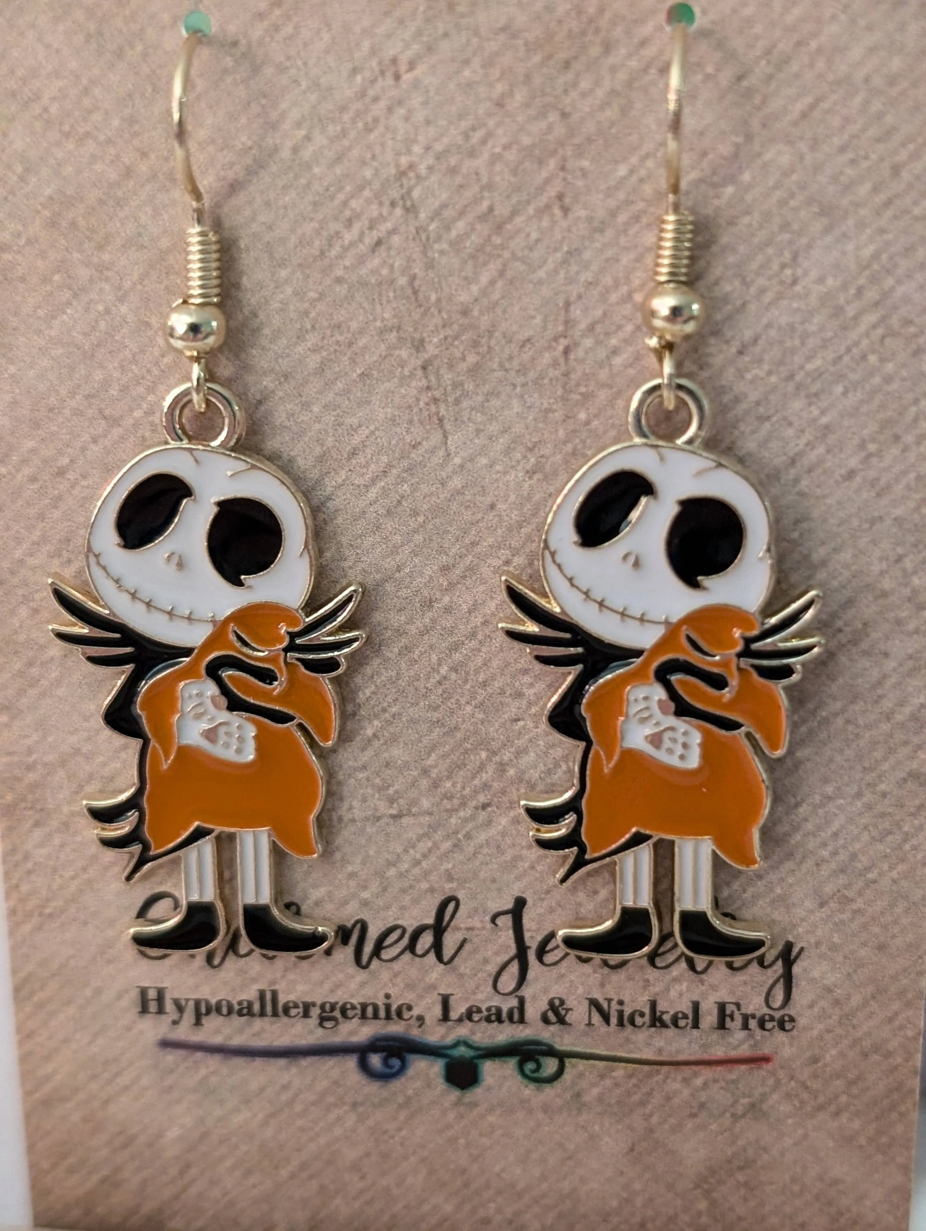 Nightmare Christmas Earrings, Necklaces & Zipper Pulls