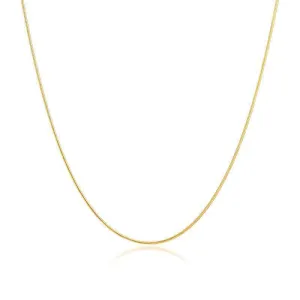 No-Tarnish Medical Grade Titanium Round Snake Necklace