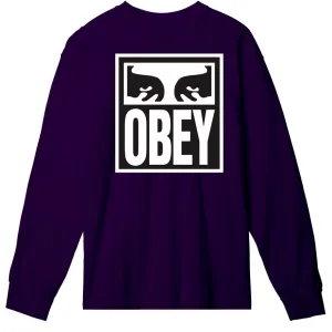 Obey eyes icon 2 Longsleeve Plum perfect