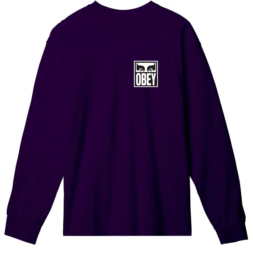 Obey eyes icon 2 Longsleeve Plum perfect