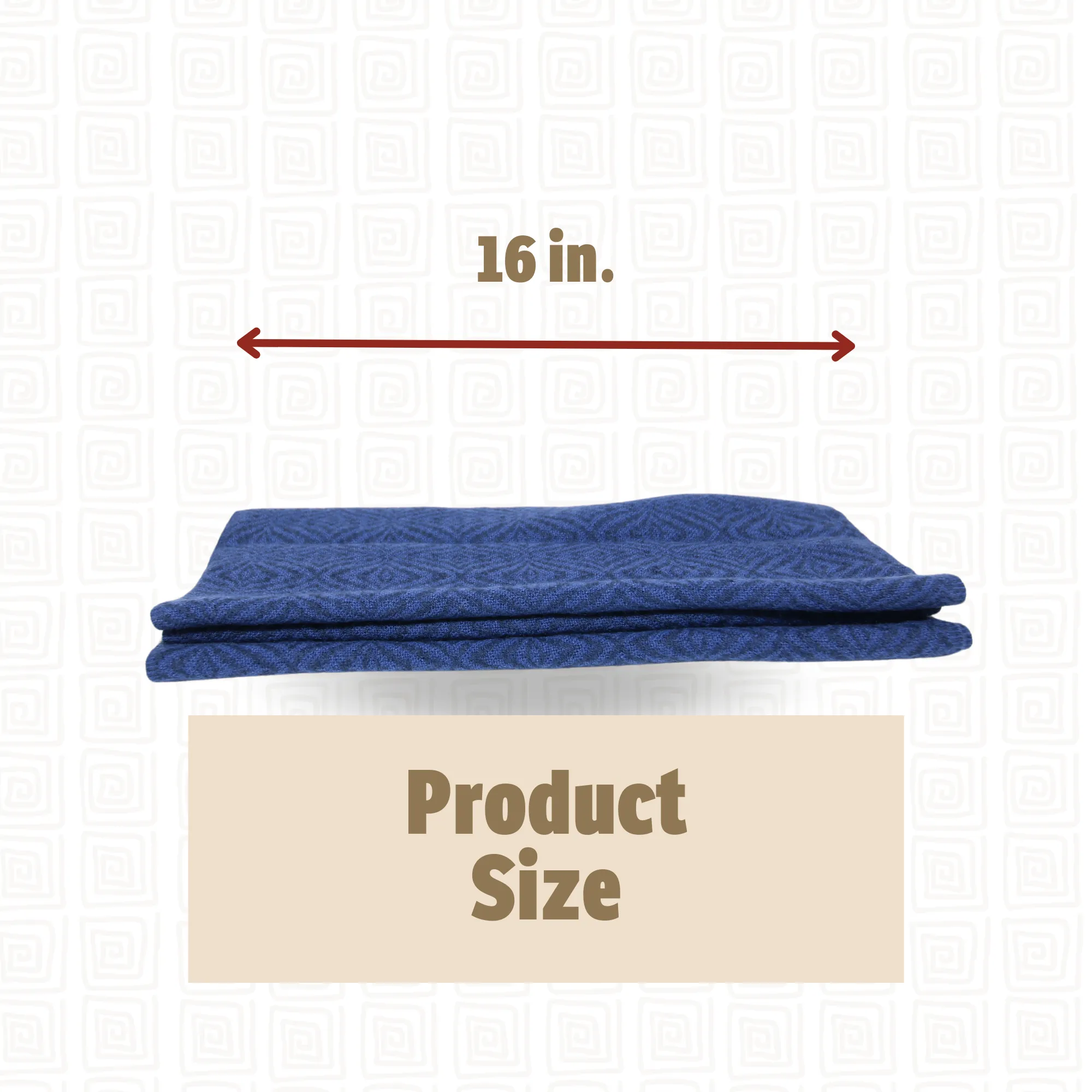 Ocean Blue Alpaca Infinity Scarf
