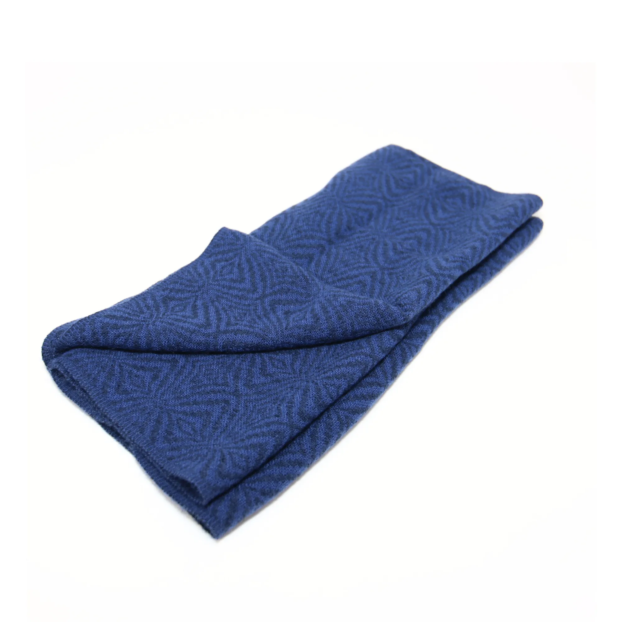Ocean Blue Alpaca Infinity Scarf