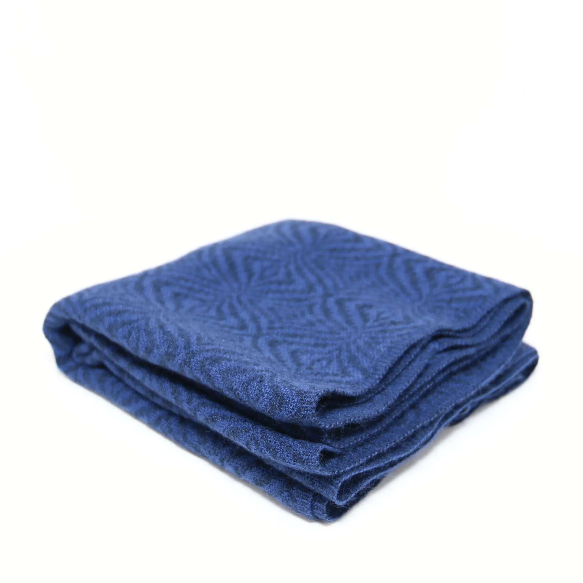 Ocean Blue Alpaca Infinity Scarf