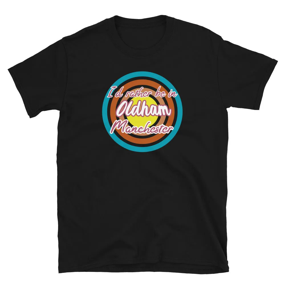Oldham Manchester Vintage Style T-Shirt | Urban City