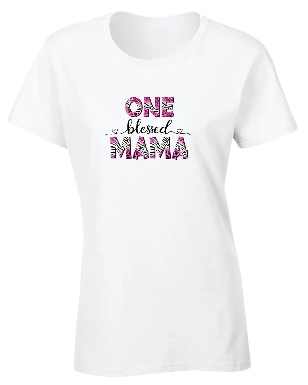 One blessed mama t-shirt