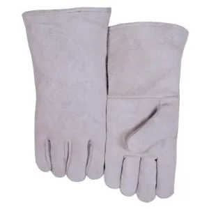 ORS Nasco Leather Welder's Gloves, Shoulder Split Cowhide, Small, Blue, 300GCS