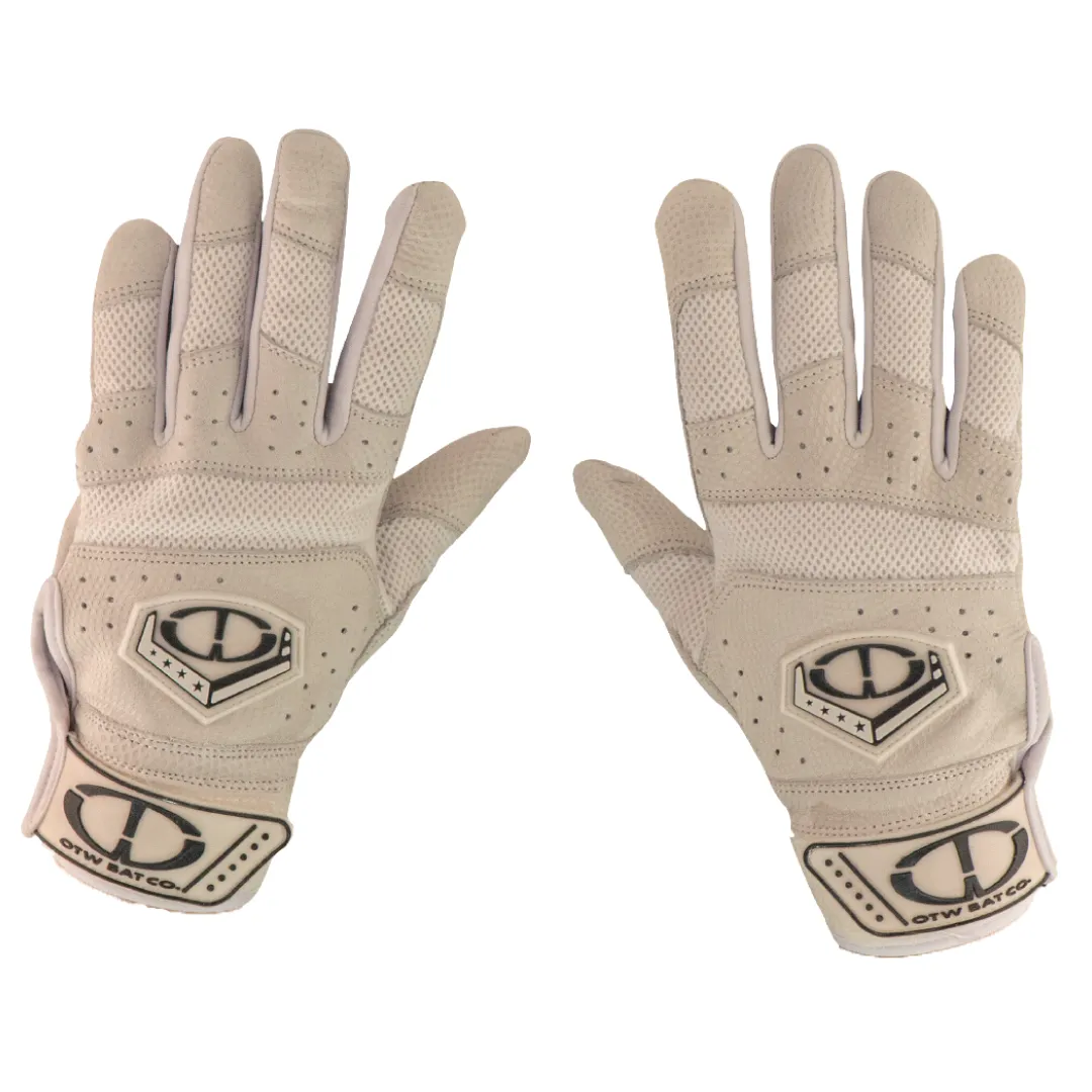 OTW BAT CO. Traditional Cuff Leather Batting Gloves: High-Performance Baseball Gear
