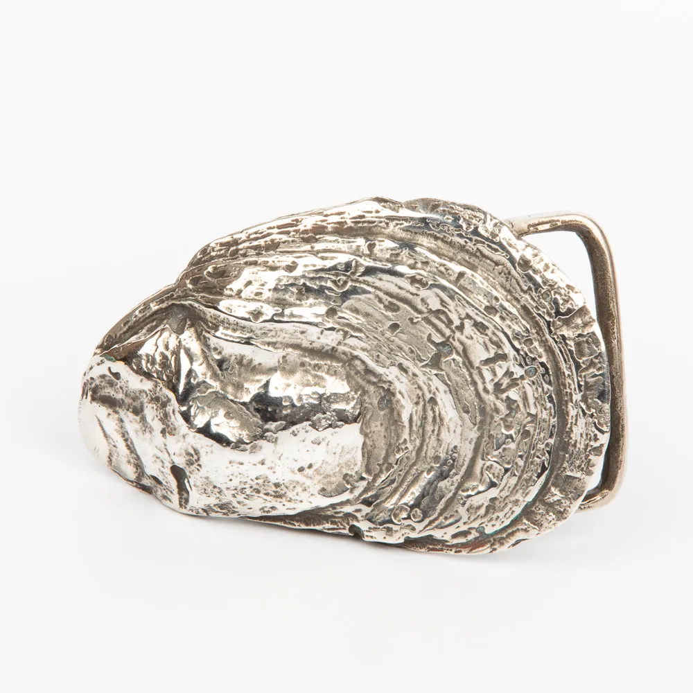 Oyster Belt Buckle - Sterling Silver