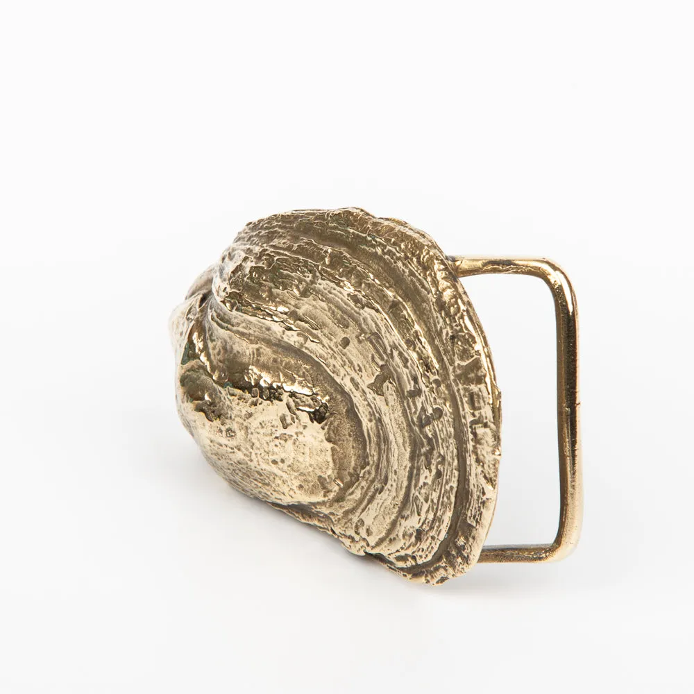 Oyster Buckle - Solid Brass